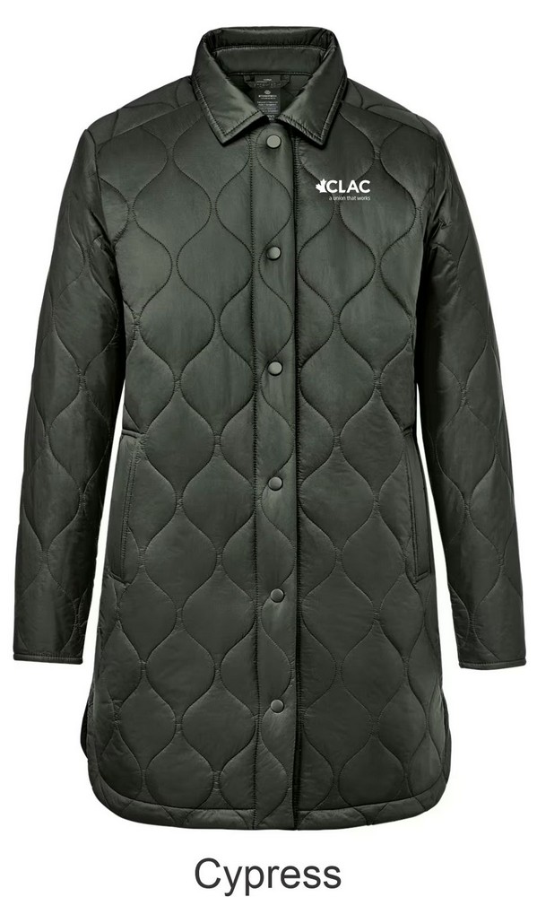 TRX-6W Compare Women's Tundra Quilted Shacket - Up to 2X - $108.15