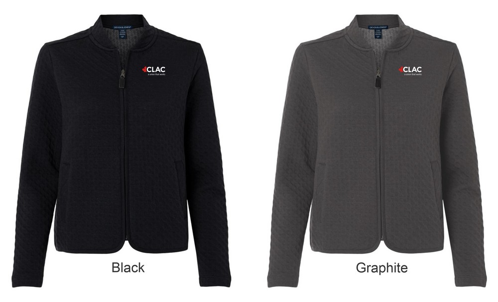 DG740W Women's Berkley Textured Full-Zip Jacket - $70.00 - $75.85