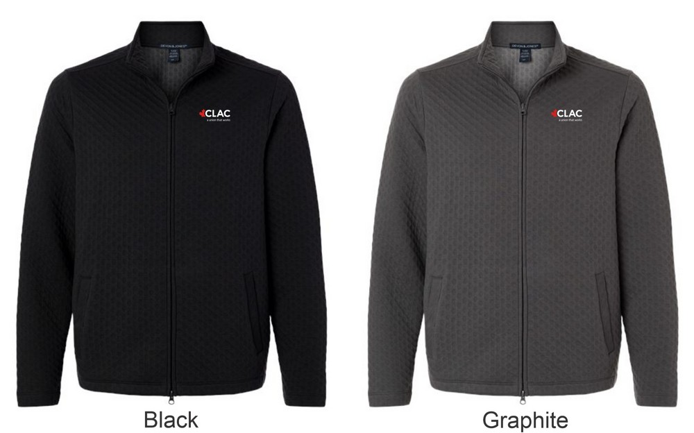 DG740 Men's Berkley Textured Full-Zip Jacket - $70.00 - $75.85